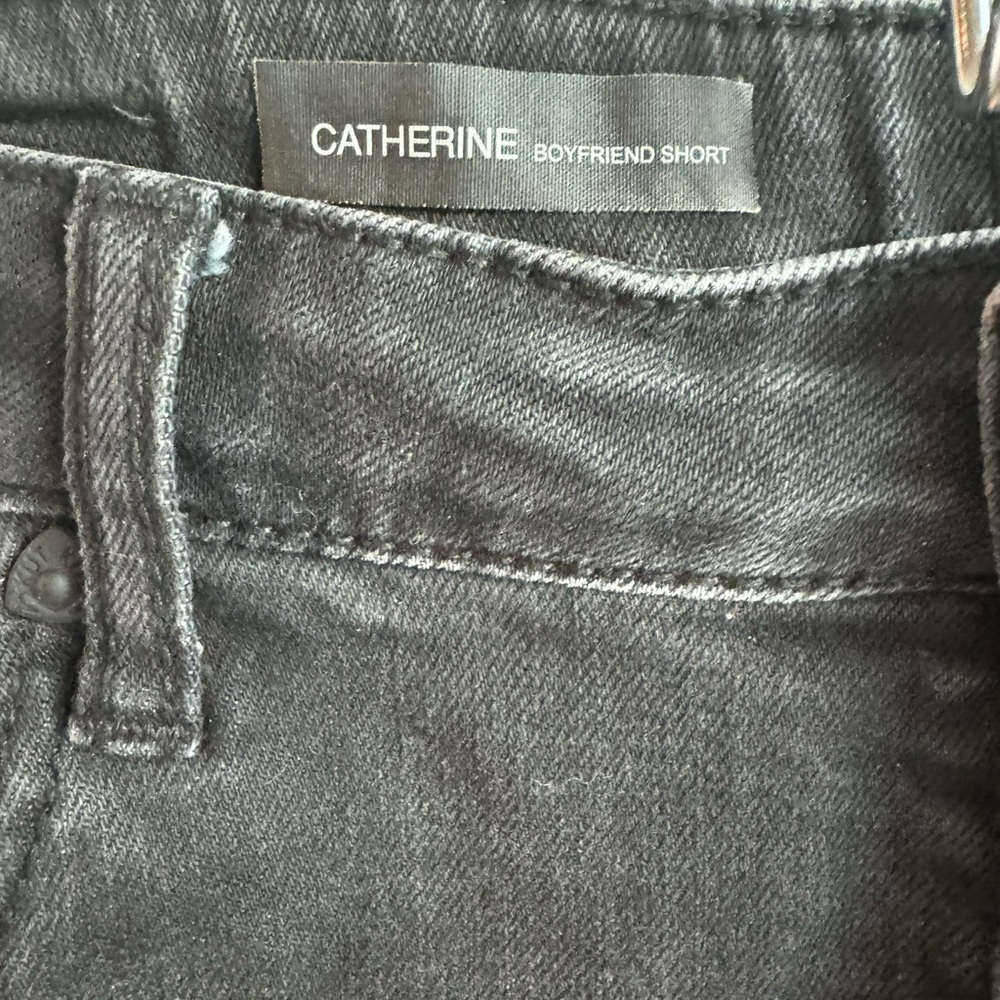 KUT from the Kloth black denim shorts - 6 - Picture 2 of 6